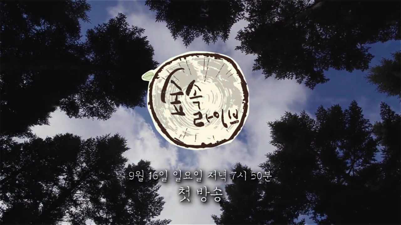 변진섭, 알리 그리고 안세하 &amp; 상도의 첫 라이브_숲속 라이브 첫 방송 예고 이미지