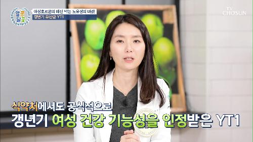세계 최초 한국에서 발견된 ❛갱년기 유산균 YT1❜ TV CHOSUN 20211223 방송