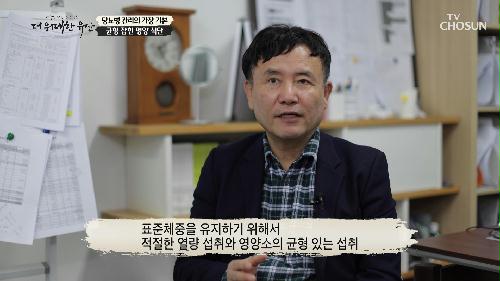 당뇨병 관리에 가장 중요한 기본 중의 기본은 ‘식습관’ TV CHOSUN 20221124 방송