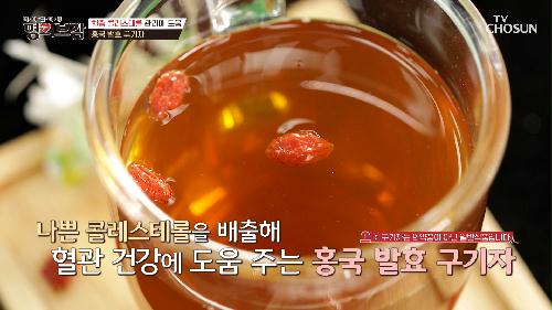 🍒홍국 발효 구기자🍒 혈관 건강 개선과 체중 감량에 도움👍 TV CHOSUN 240126 방송