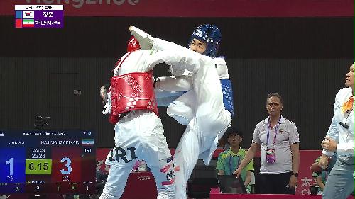 남자 태권도 -58KG 장준 금메달