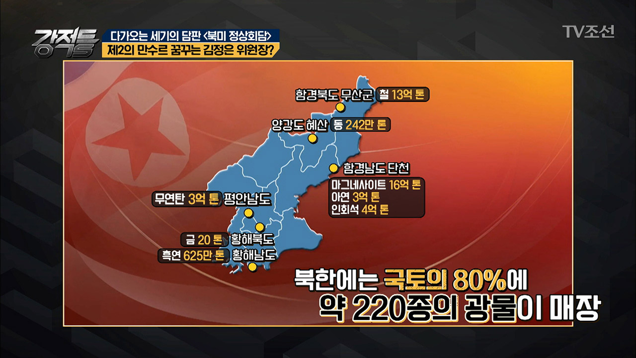 &#39;北 지하자원 부자&#39; 잠재가치는 얼마나? 이미지