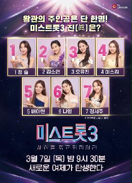 [미스트롯3] Top7 ver. 지면광고 (결승전)